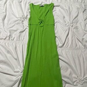 Zara Green Midi Dress